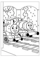 Thomas de Trein kleurplaat 5